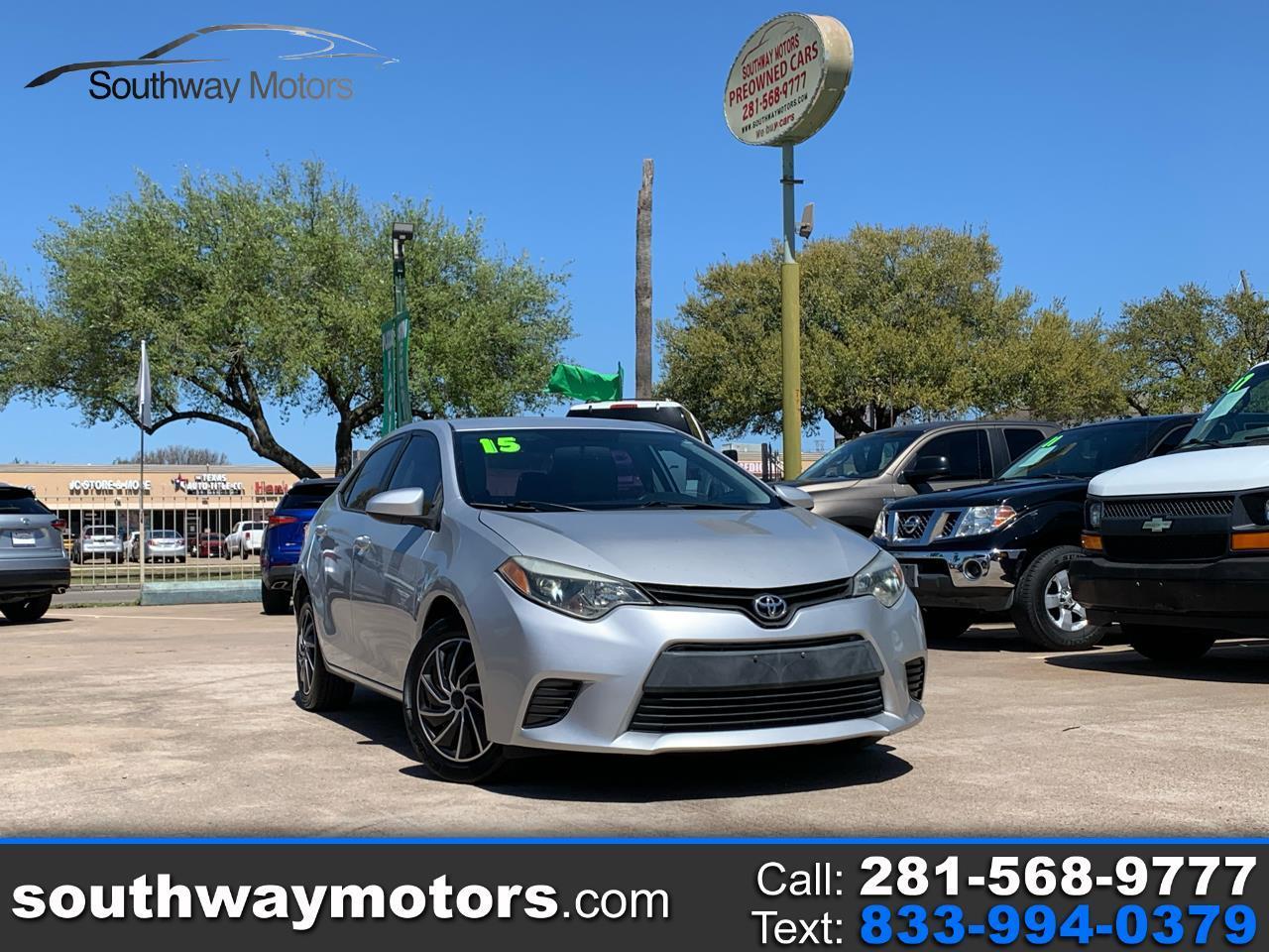 Toyota Corolla S Premium CVT 2015