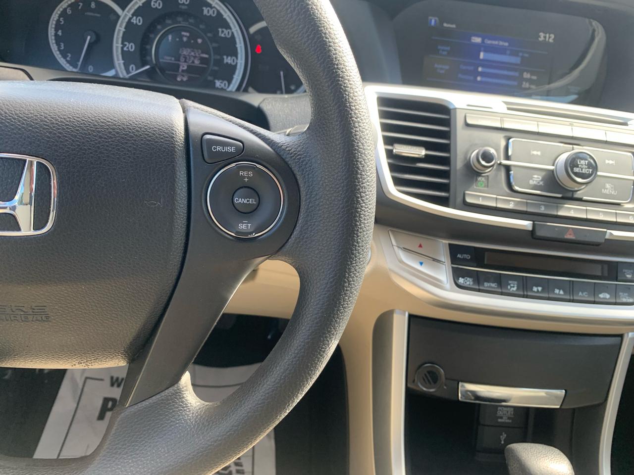 Honda Accord EX Sedan CVT 2014