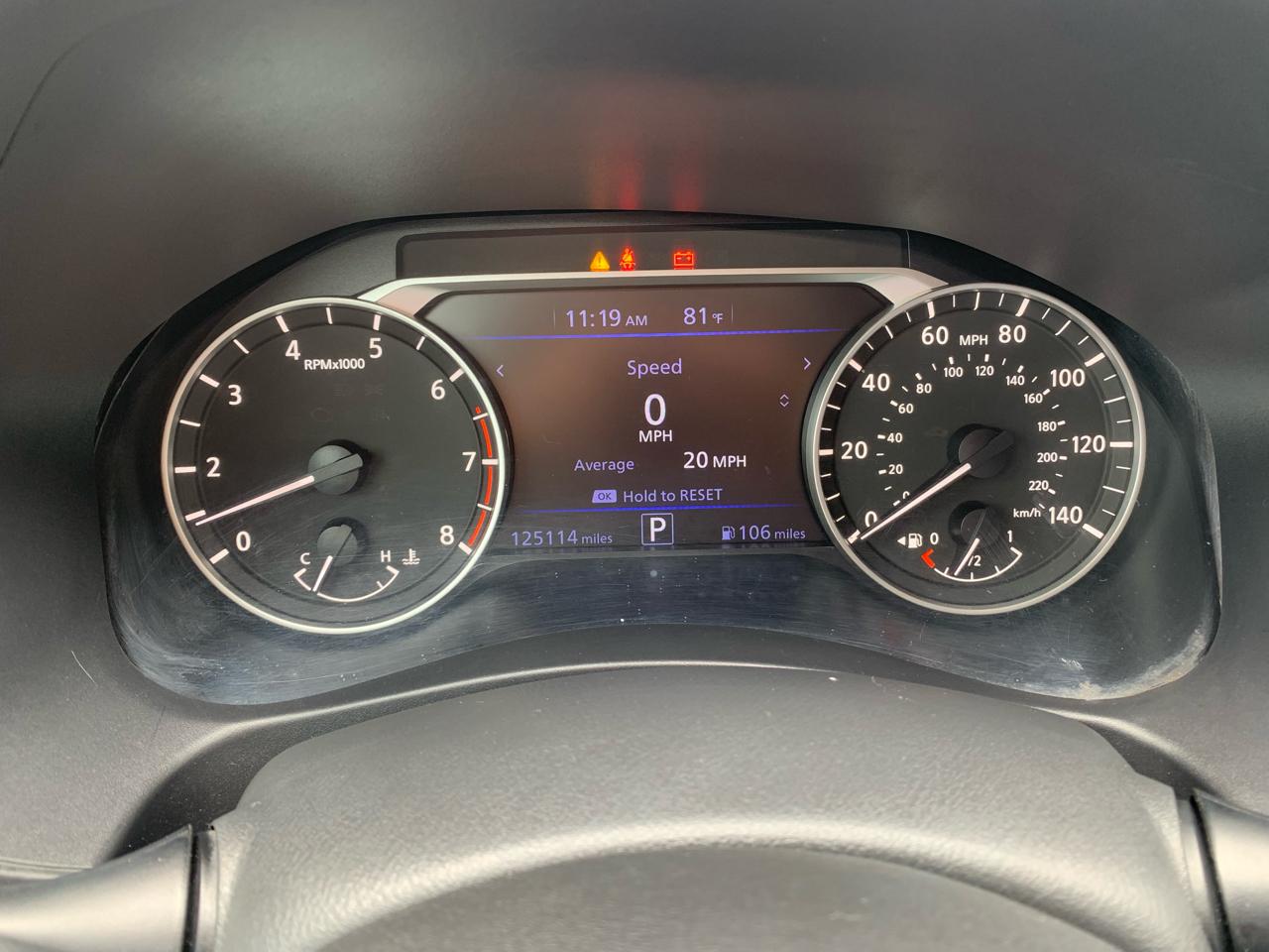 Nissan Altima 2.5 SR 2020