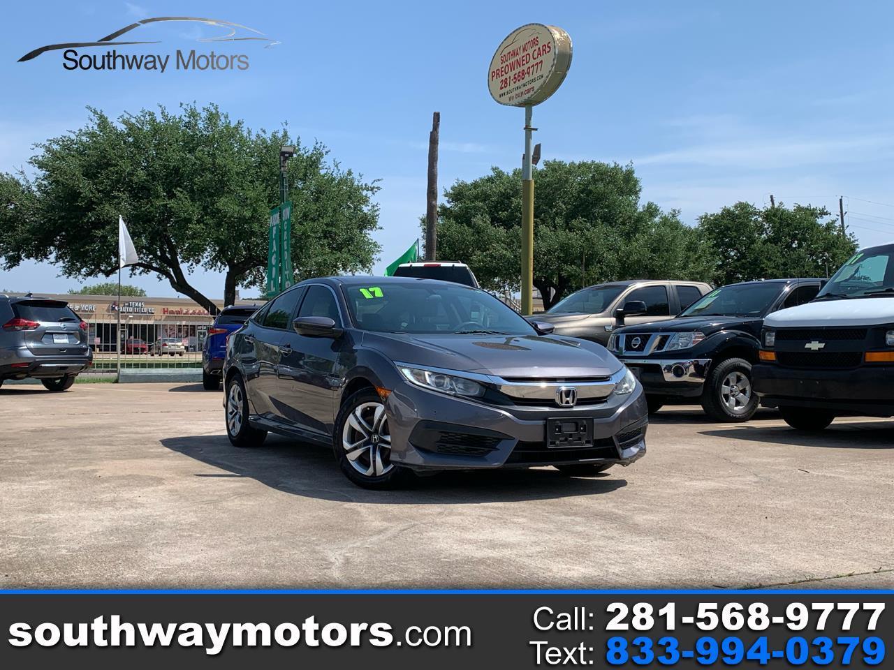 Honda Civic LX Sedan CVT 2017