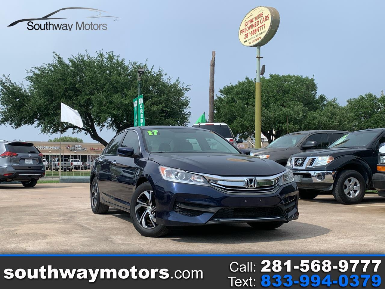 Honda Accord LX Sedan CVT 2017