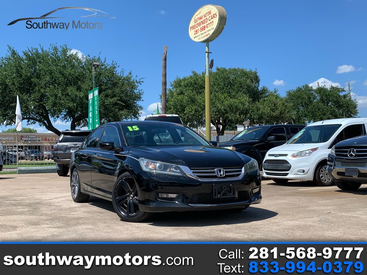 Honda Accord Sport Sedan CVT 2015