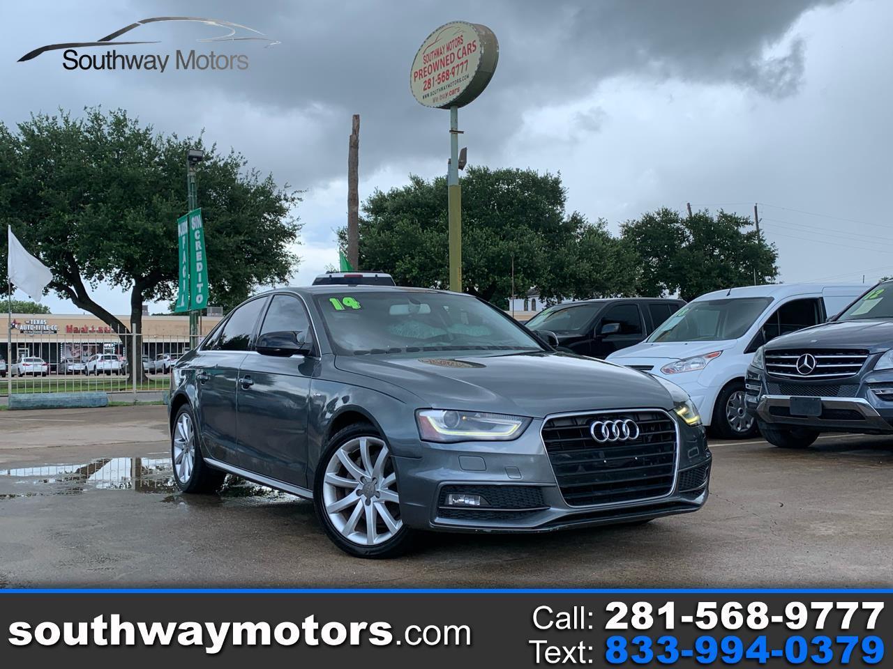 Audi A4 2.0 T Sedan FrontTrak Multitronic 2014