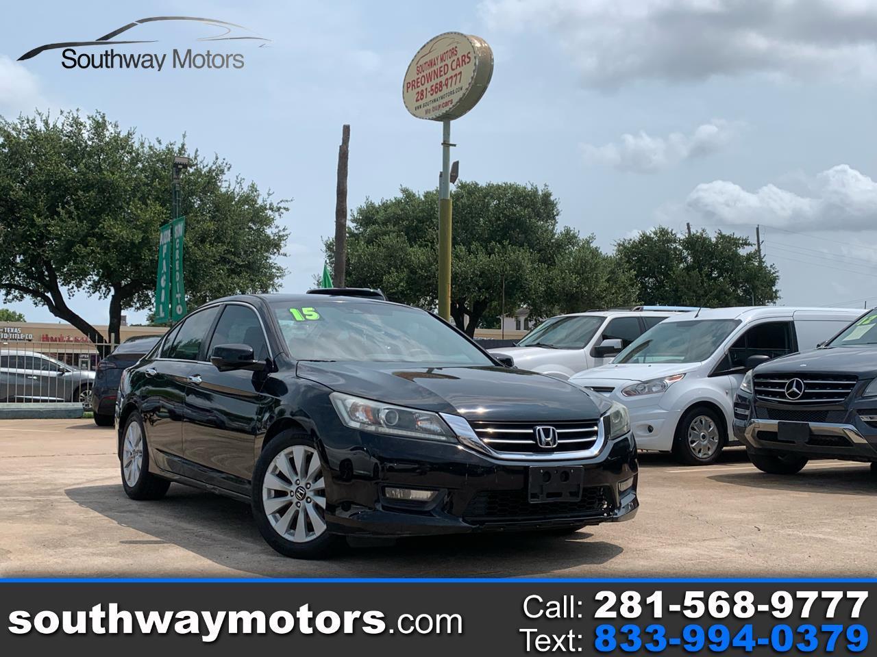 Honda Accord EX-L Sedan CVT 2015
