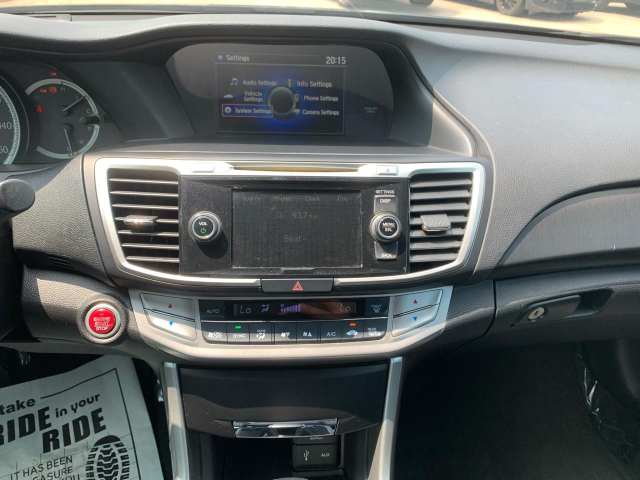 Honda Accord EX-L Sedan CVT 2015