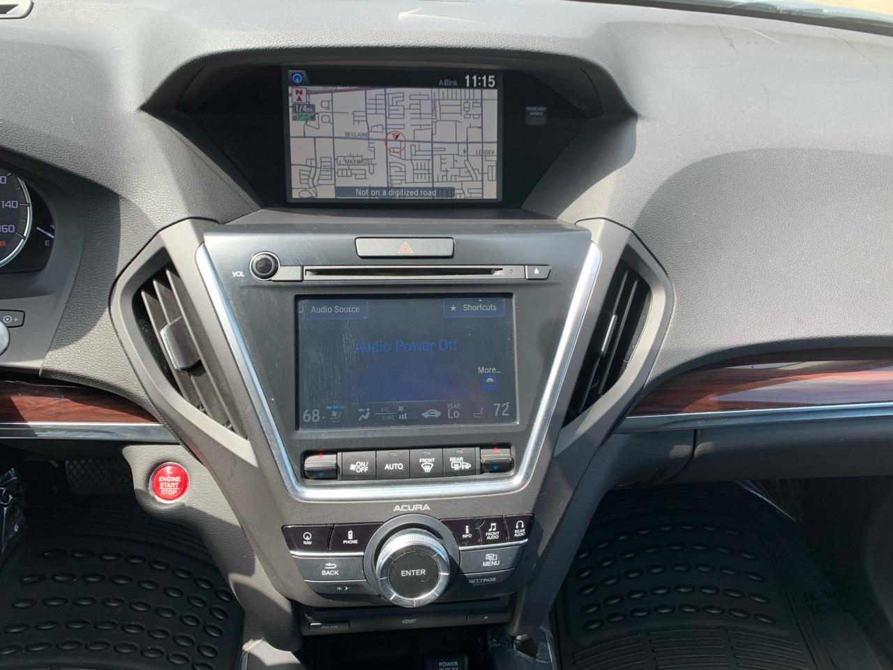 Acura MDX SH-AWD 6-Spd AT w/Advance Package 2014