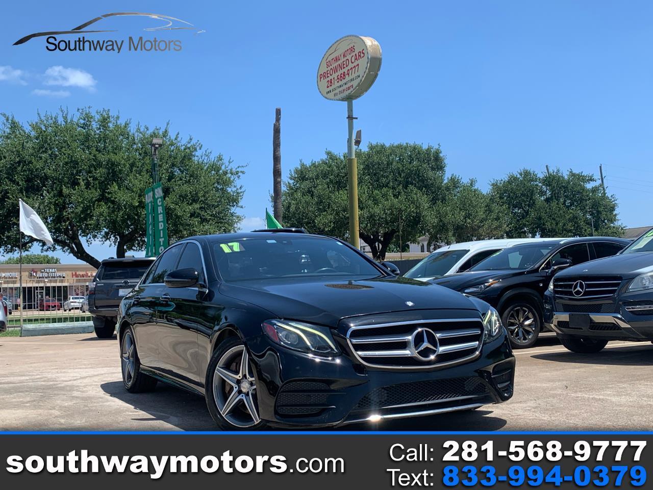Mercedes-Benz E-Class E300 Luxury Sedan 2017