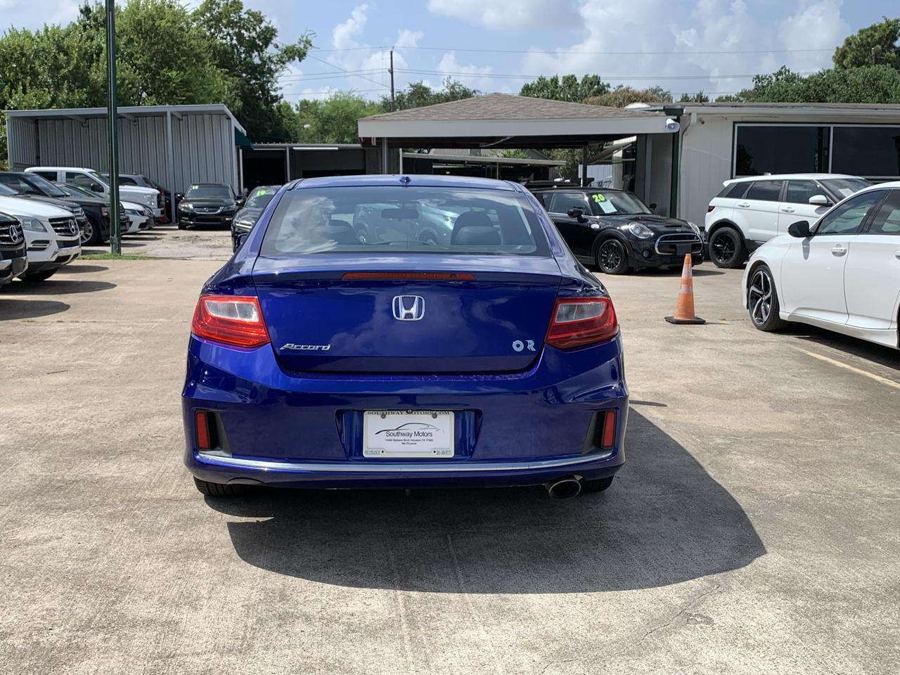 Honda Accord EX-L Coupe CVT 2014