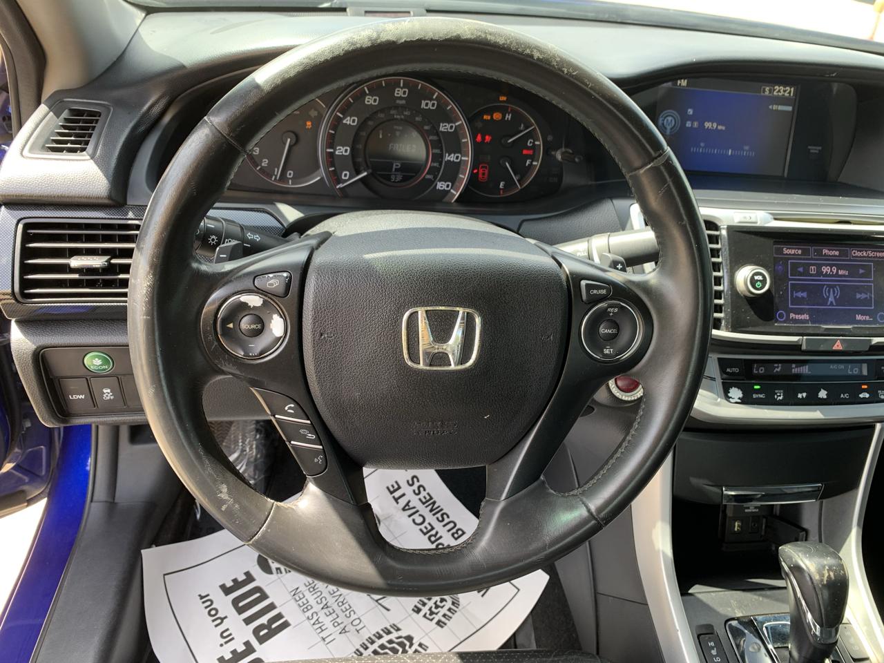 Honda Accord EX-L Coupe CVT 2014