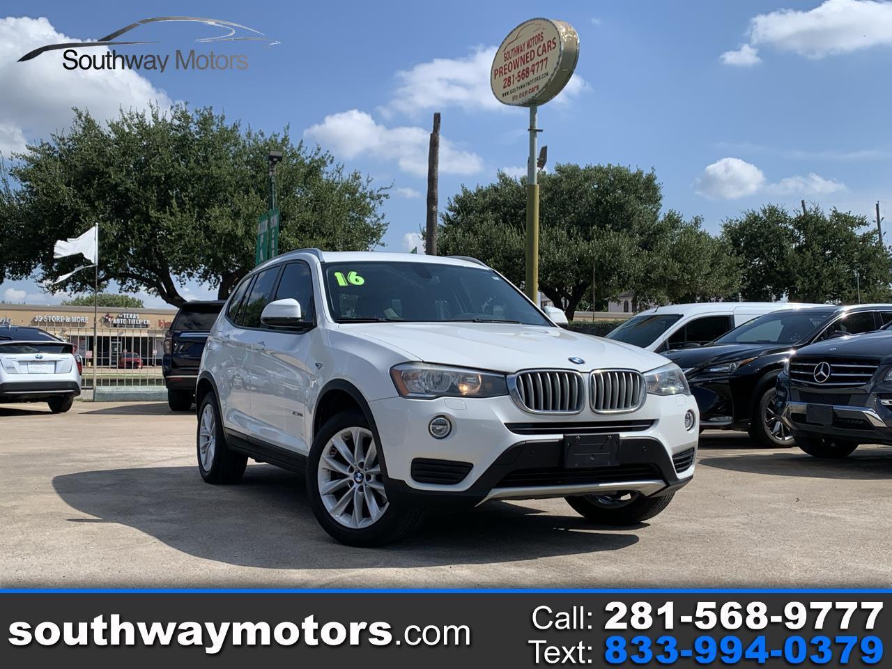 BMW X3 sDrive28i 2016