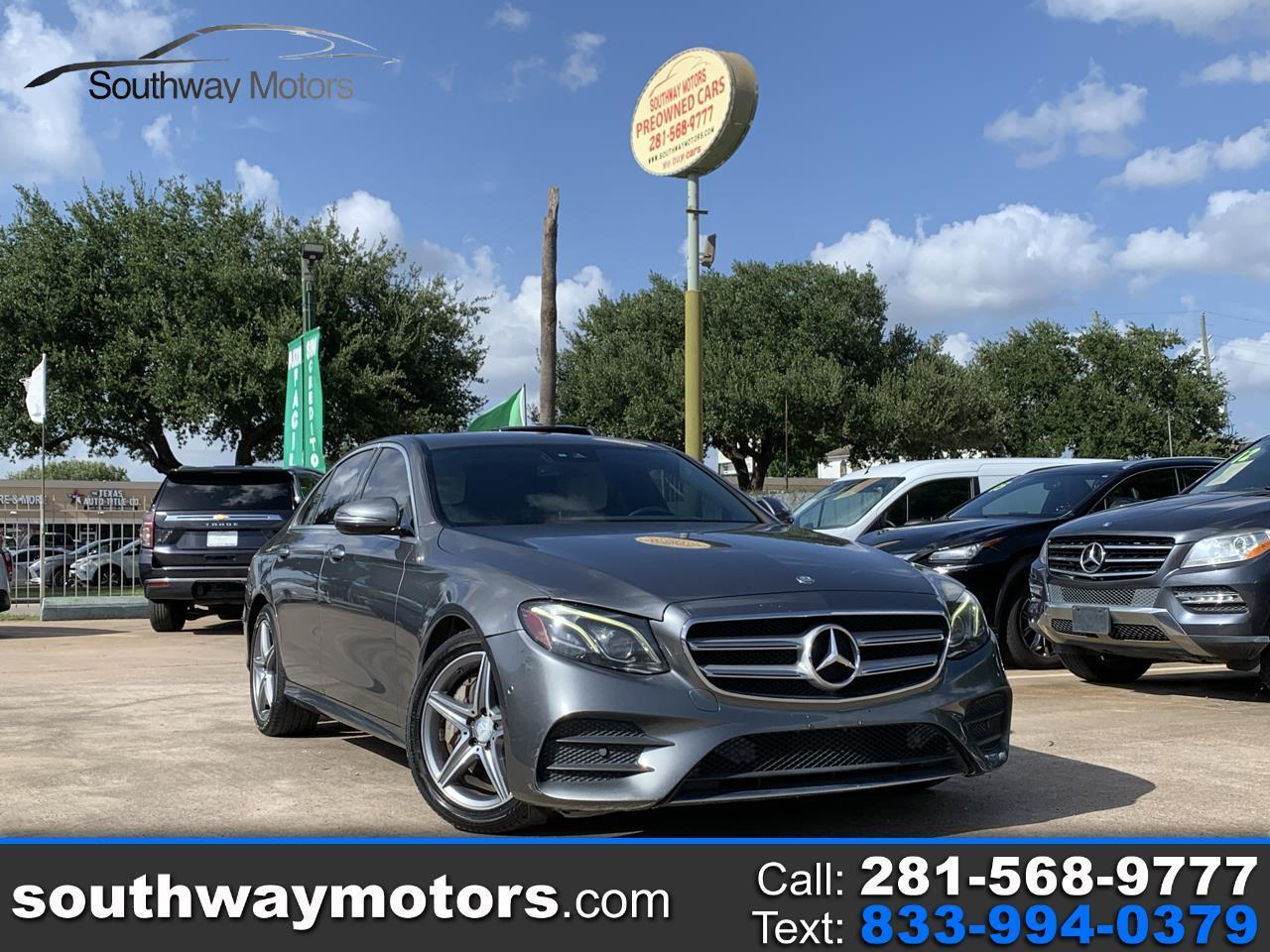 Mercedes-Benz E-Class E300 Luxury 4MATIC Sedan 2017