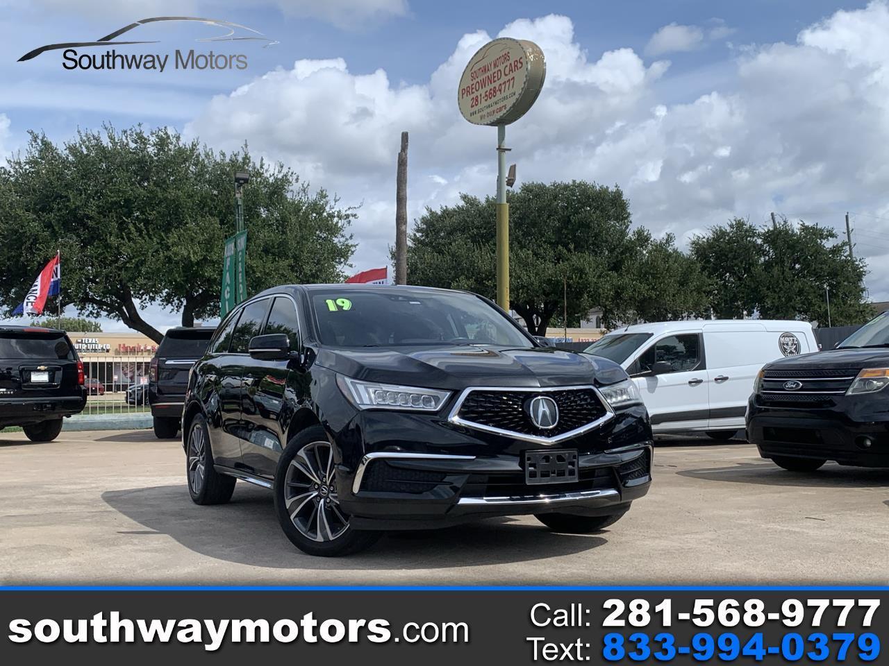 Acura MDX 9-Spd AT w/Tech Package 2019