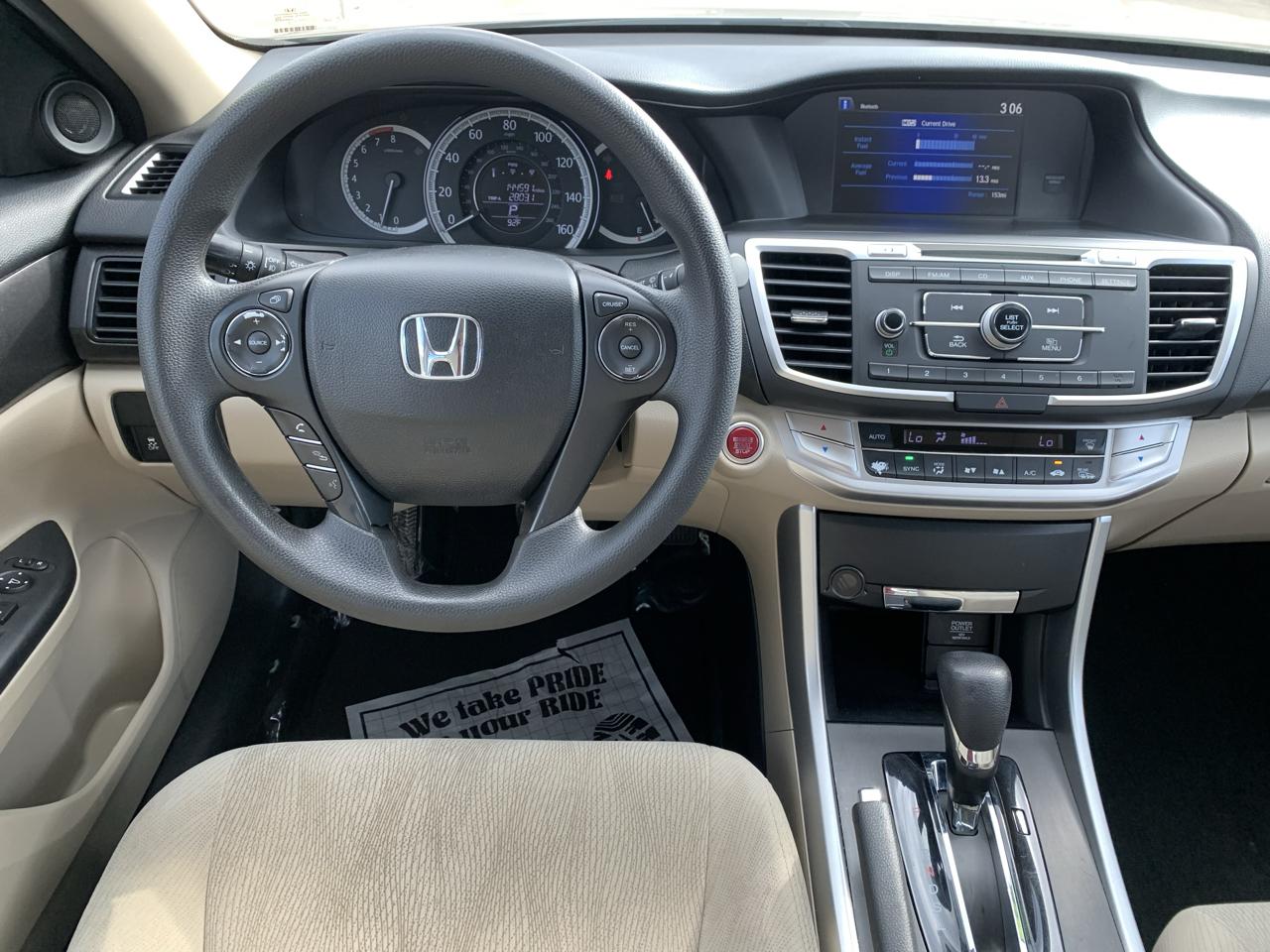 Honda Accord EX Sedan CVT 2014