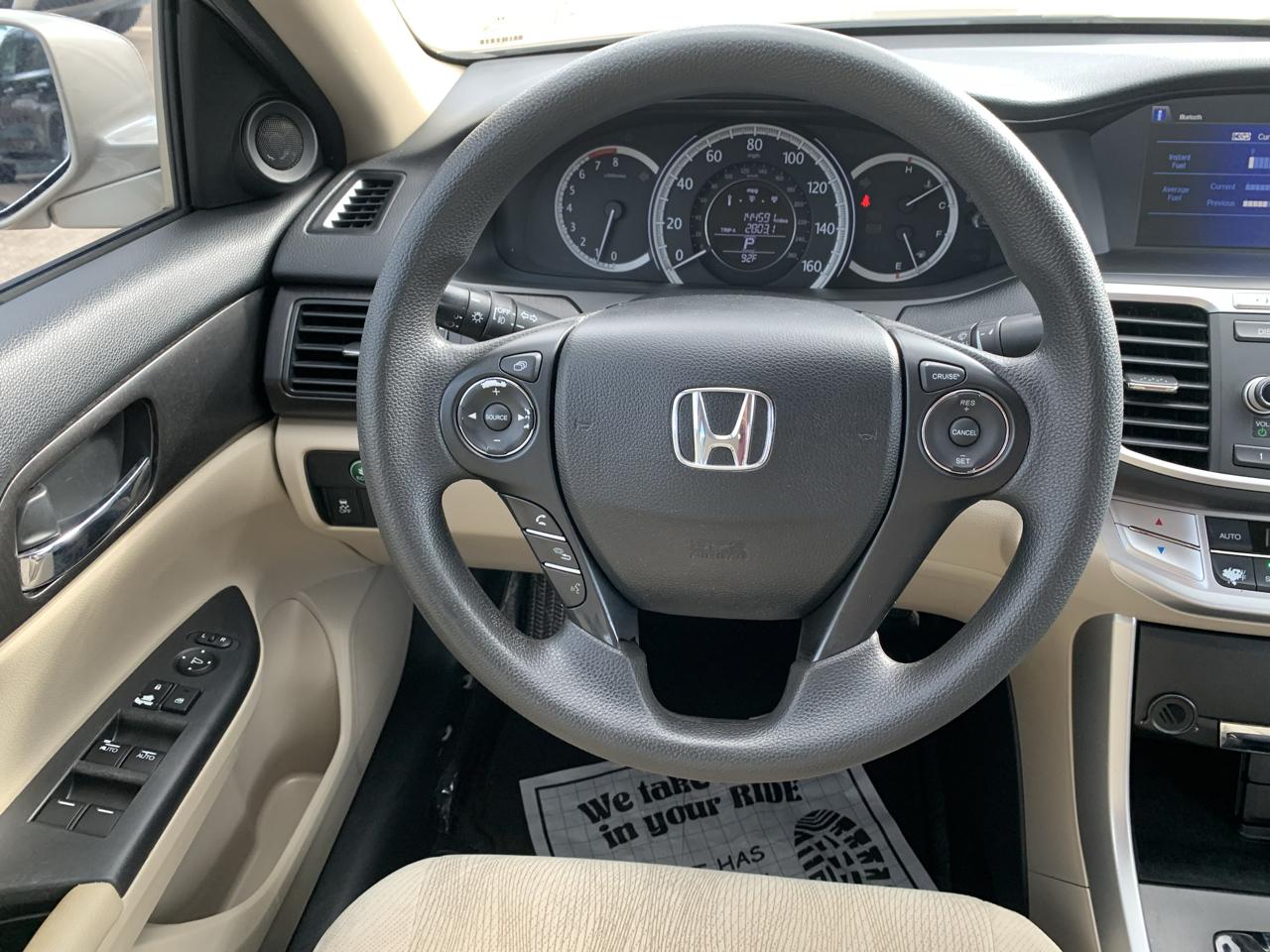Honda Accord EX Sedan CVT 2014