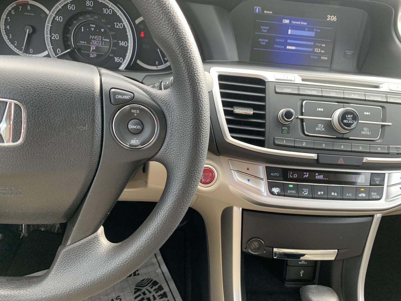 Honda Accord EX Sedan CVT 2014