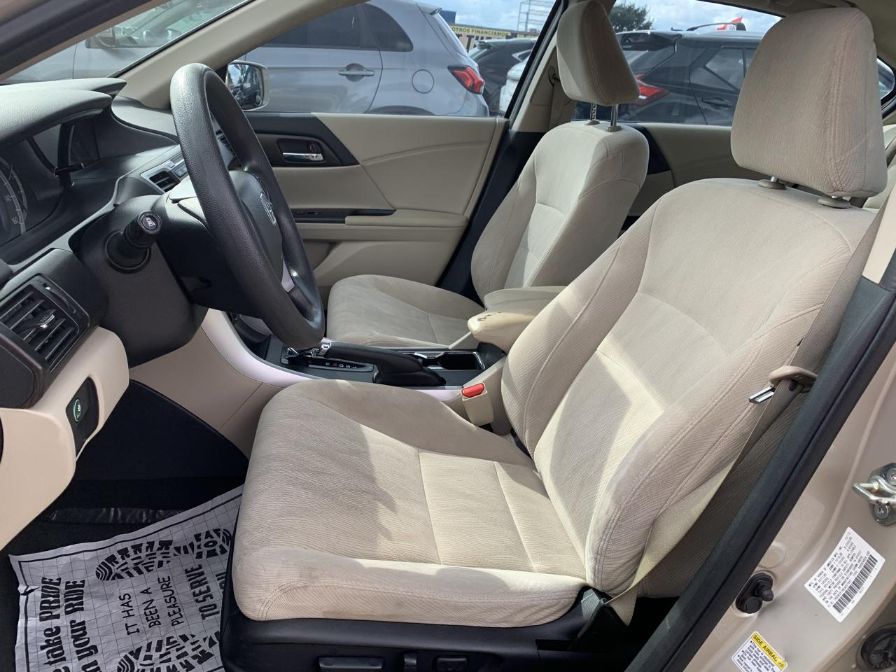 Honda Accord EX Sedan CVT 2014