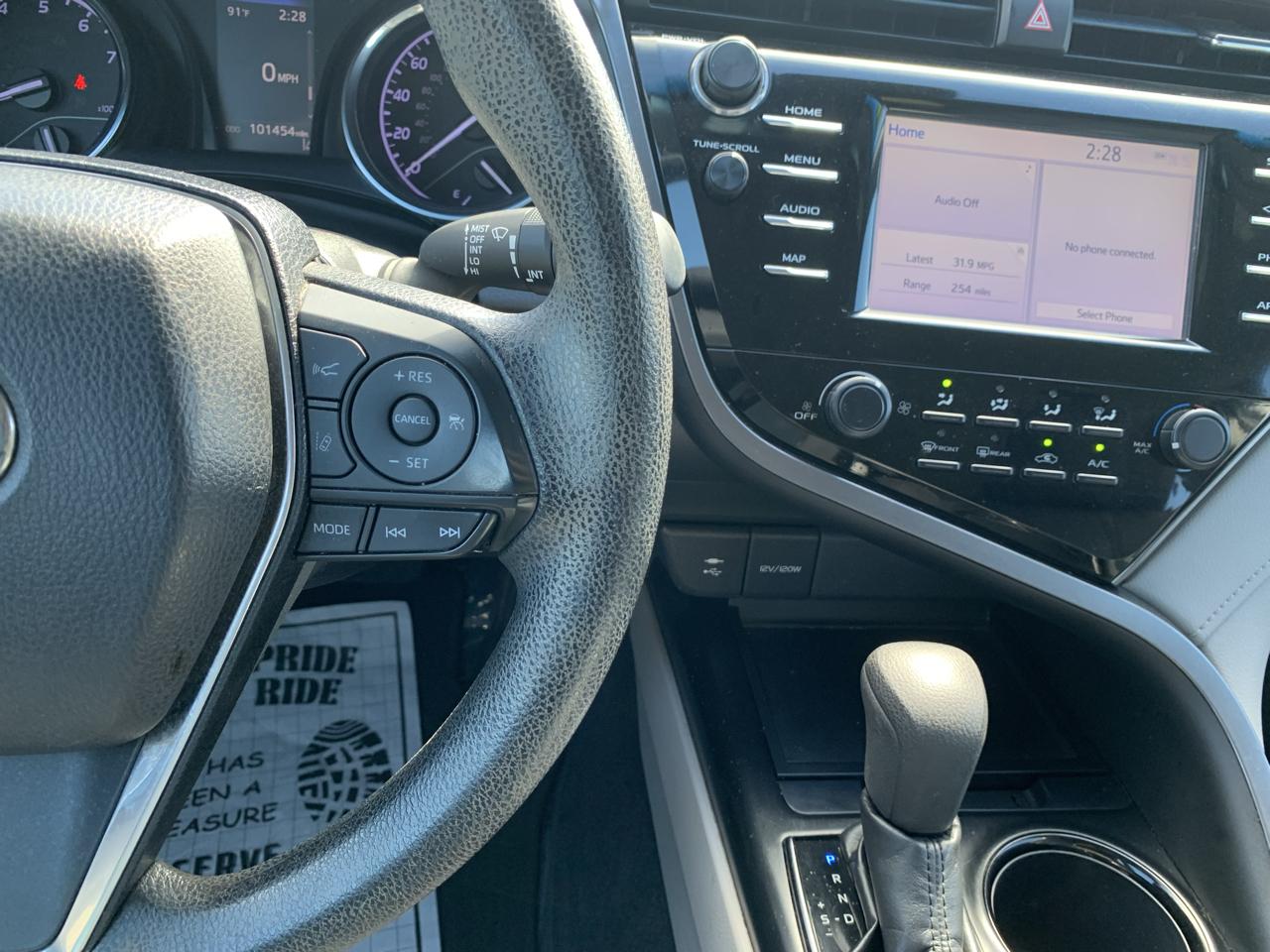 Toyota Camry LE 2019
