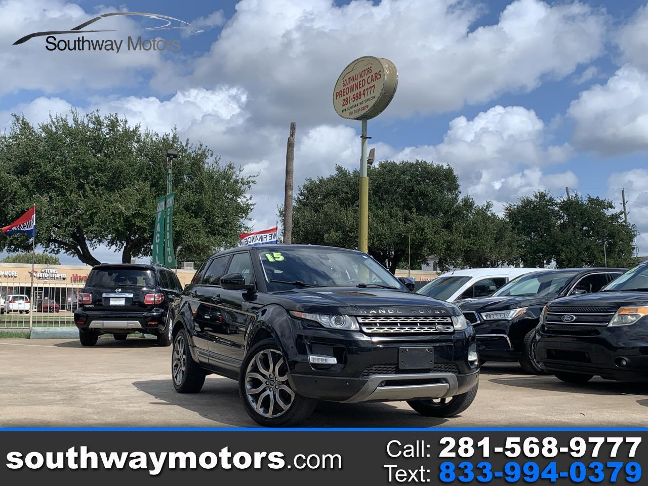 Land Rover Range Rover Evoque Pure Plus 5-Door 2015