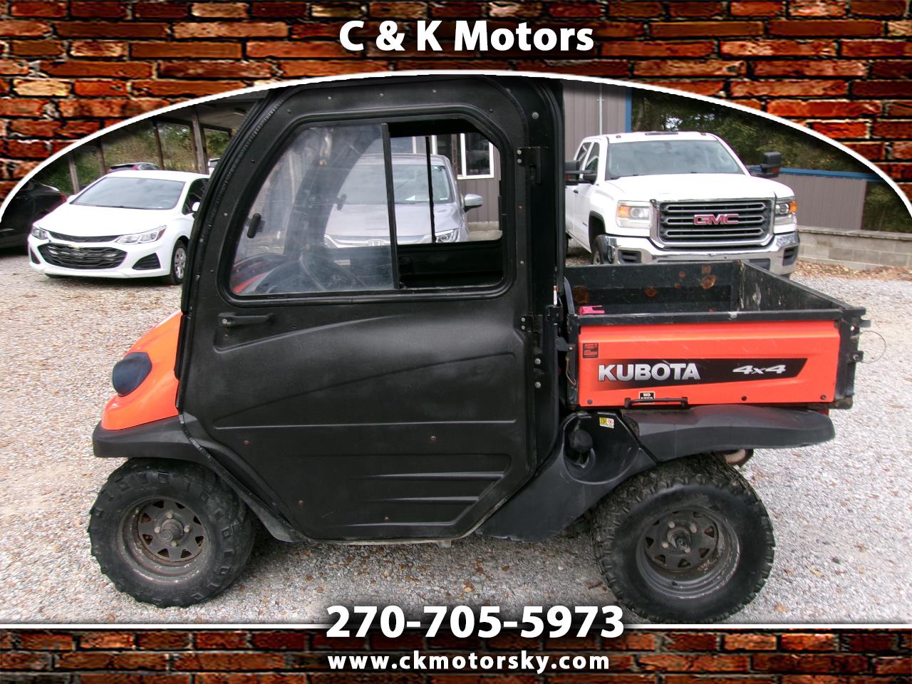 2013 Kubota Tundra 4WD Truck 4x4