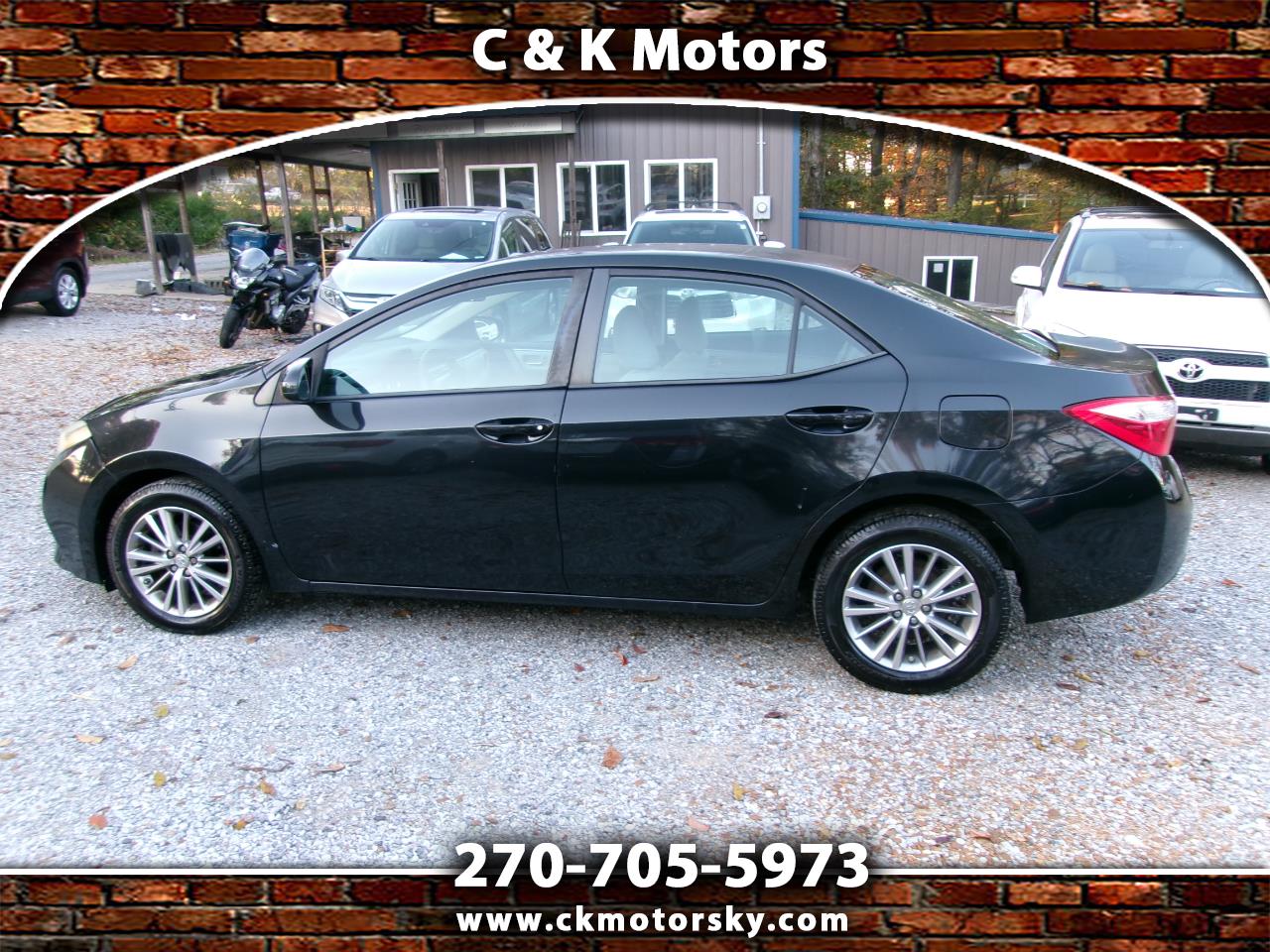 2014 Toyota Corolla 4dr Sdn CVT LE Premium (Natl)