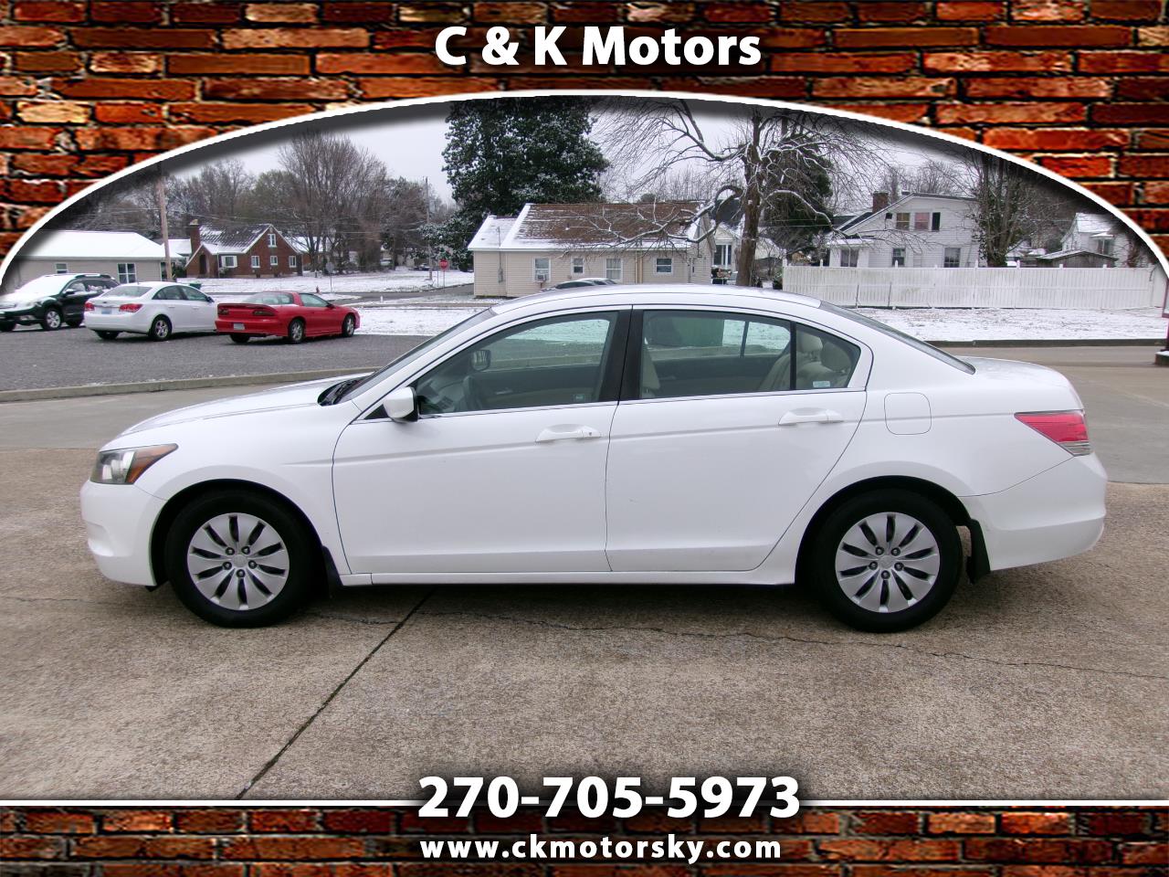 2009 Honda Accord Sdn 4dr I4 Auto LX