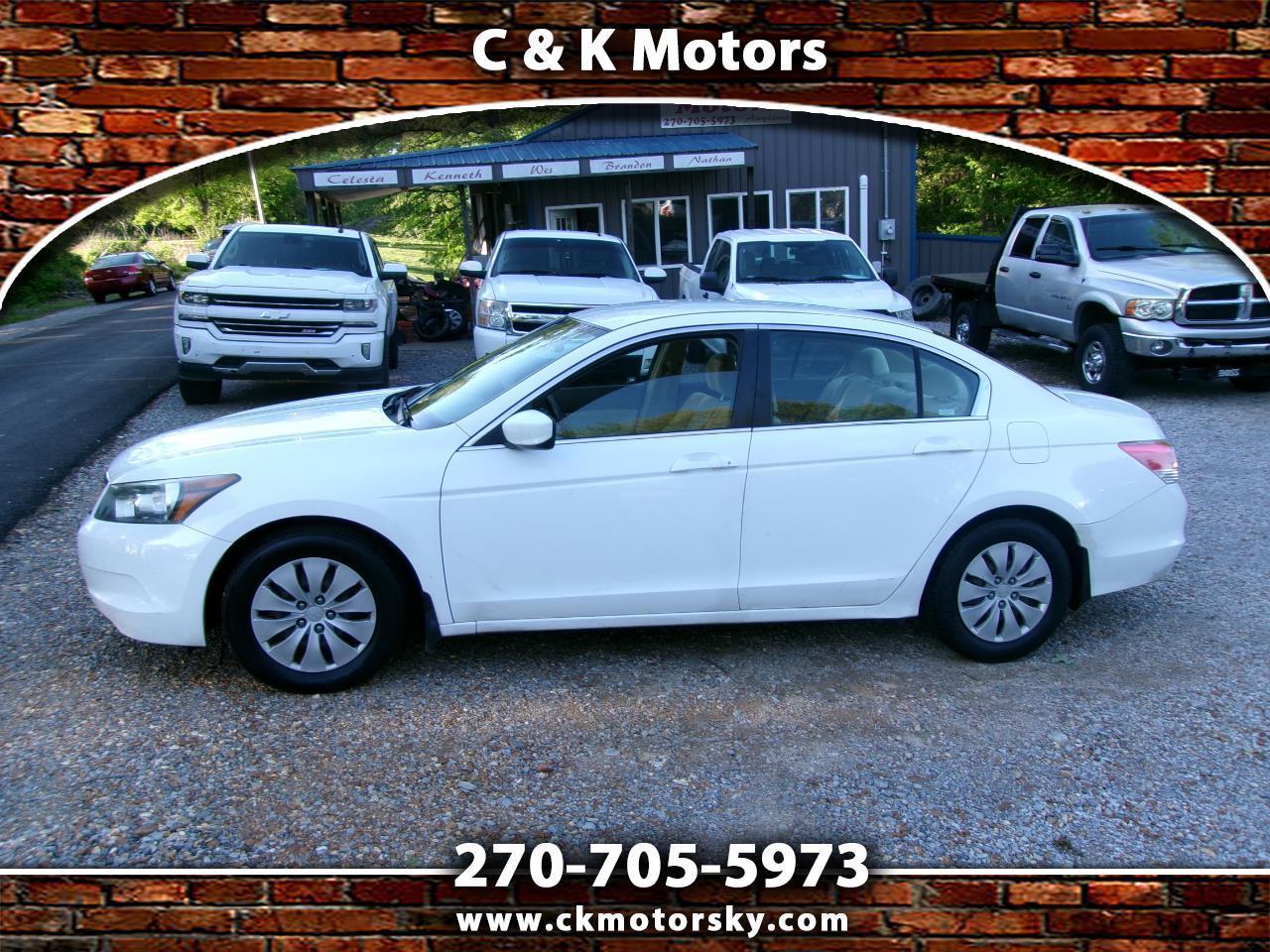 2009 Honda Accord Sdn 4dr I4 Auto LX