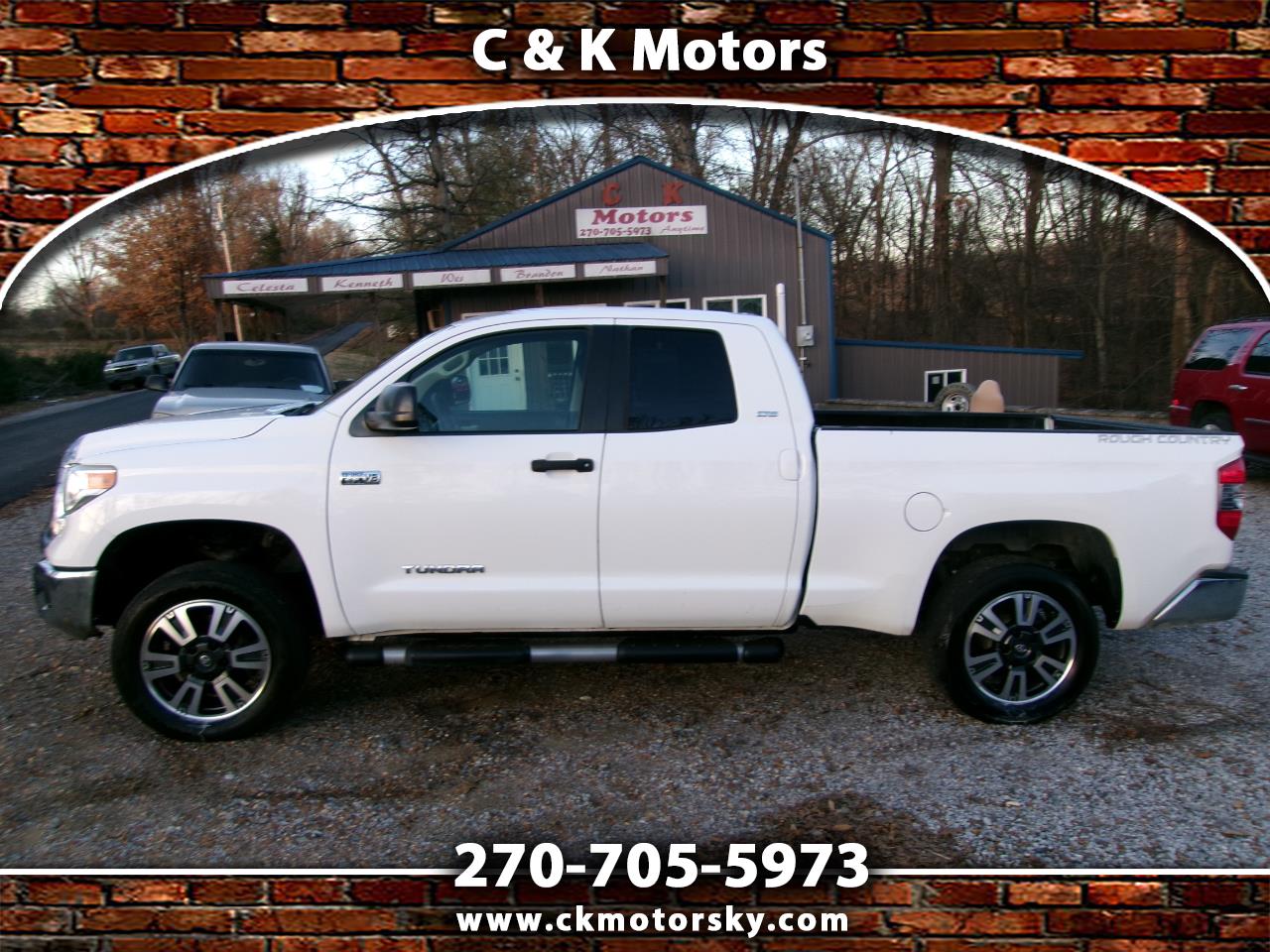 2014 Toyota Tundra 4WD Truck Double Cab 5.7L FFV V8 6-Spd AT SR5 (Natl)