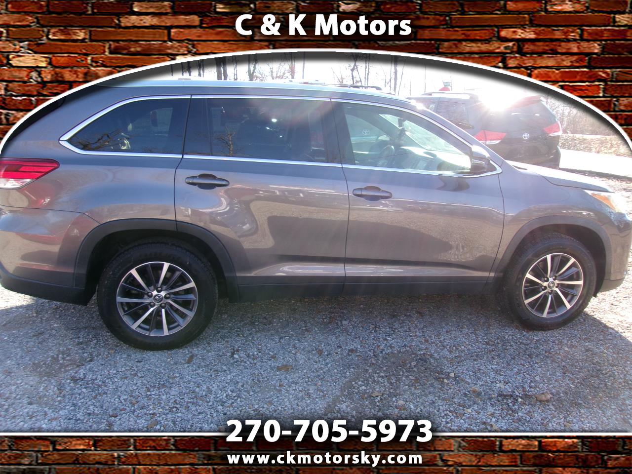 2019 Toyota Highlander XLE V6 FWD (Natl)