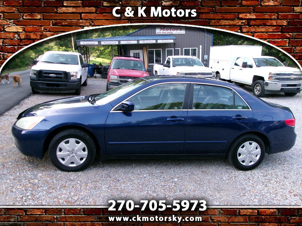 2005 Honda Accord Sdn LX AT