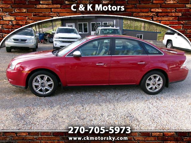 Red 2009 Mercury Sable Premier Sedan FWD Sedan Front-Wheel Drive Automatic