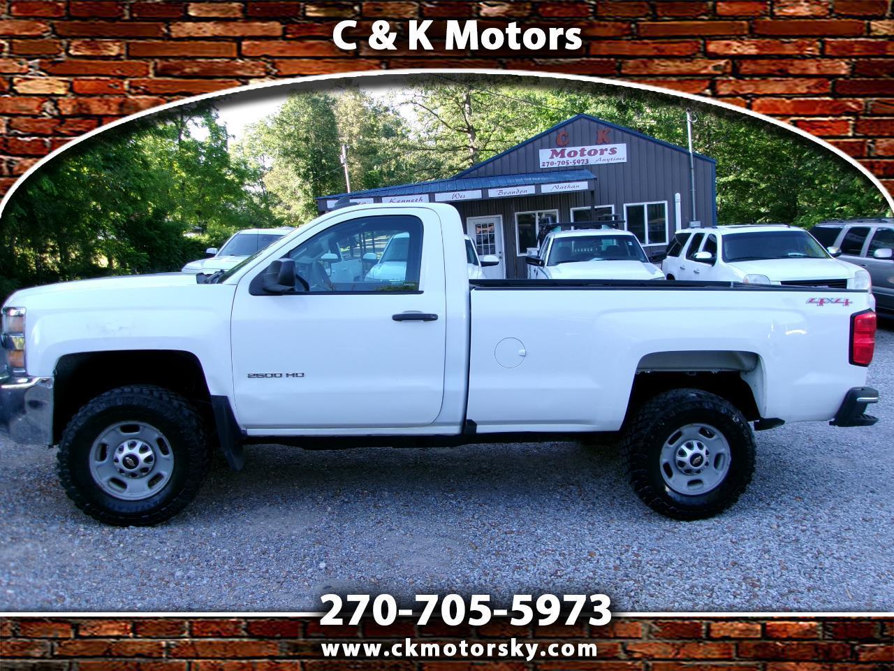 2016 Chevrolet Silverado 2500HD 4WD Reg Cab 133.6" Work Truck