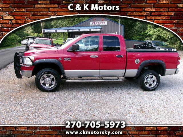 Red 2008 Dodge RAM 2500 Pickup Truck Four-Wheel Drive Automatic