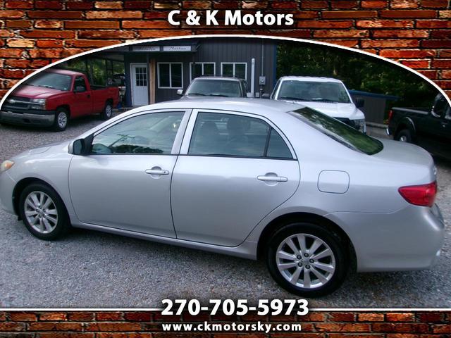 Silver 2010 Toyota Corolla Sedan Front-Wheel Drive Automatic