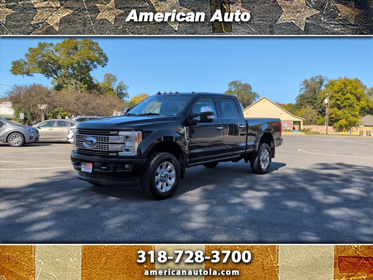 2019 Ford F-350 SD Platinum Crew Cab 4WD