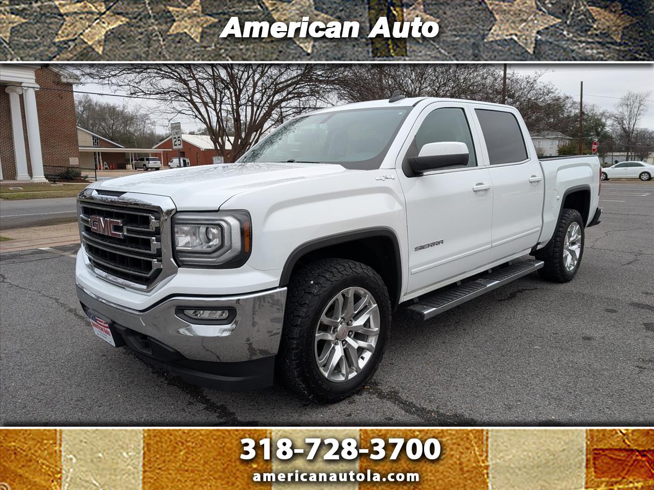 2018 GMC Sierra 1500 SLE Crew Cab Short Box 4WD