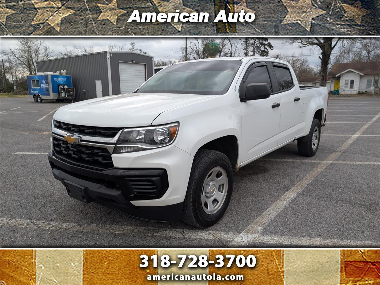 2022 Chevrolet Colorado Work Truck Crew Cab Long Box 2WD