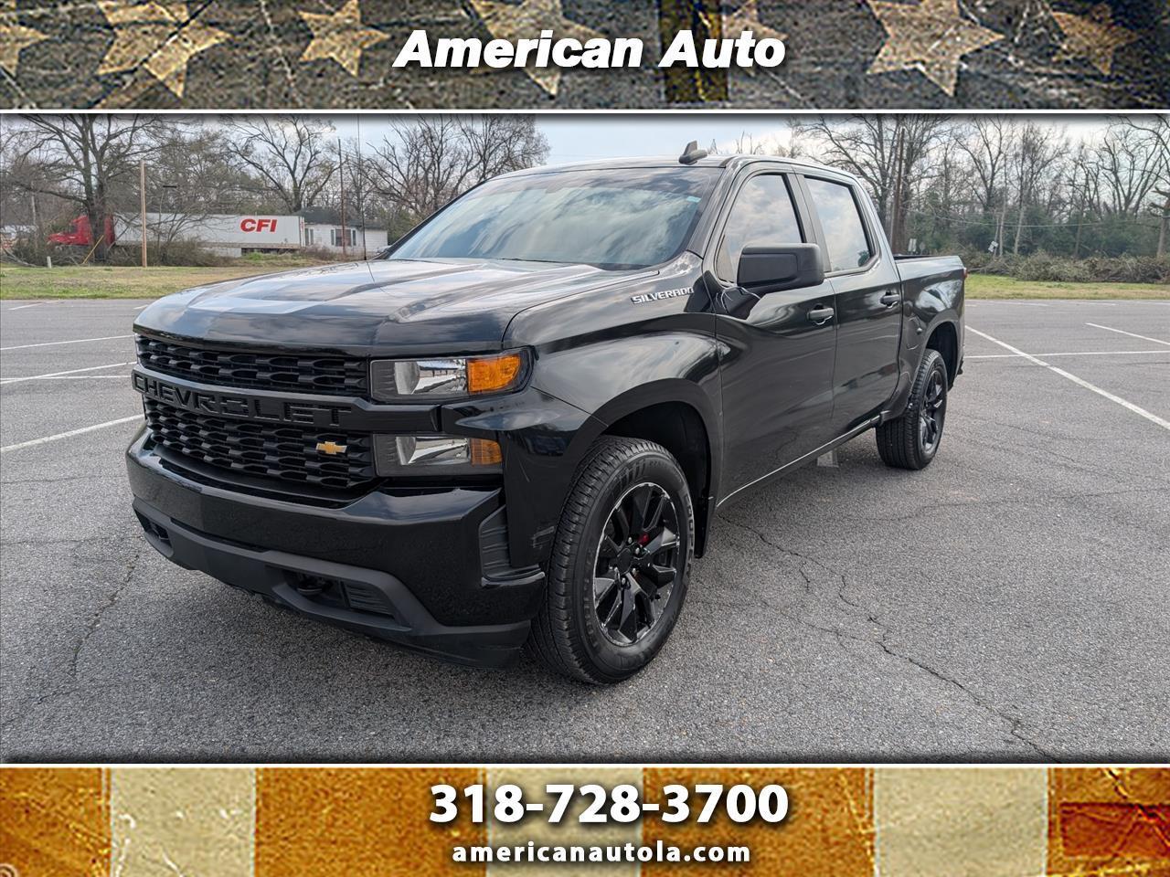 2021 Chevrolet Silverado 1500 Custom Crew Cab Short Box 2WD