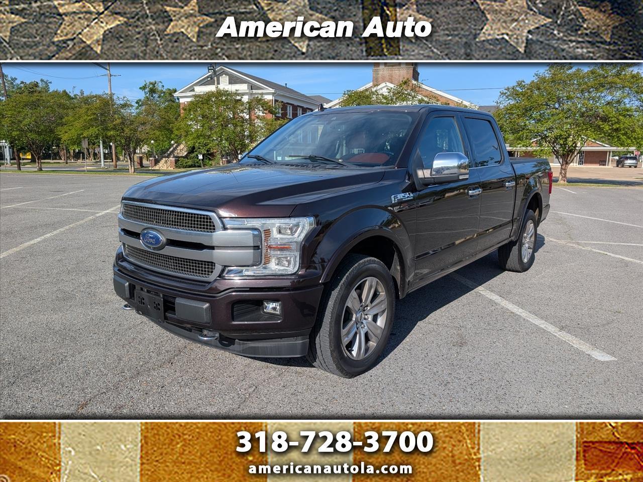 Ford F-150 Platinum SuperCrew 5.5-ft. Bed 4WD 2020