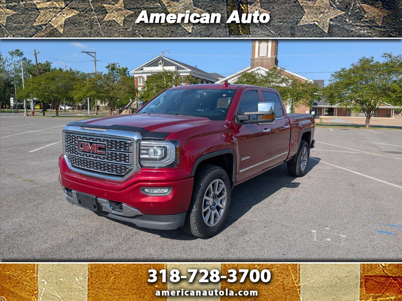 GMC Sierra 1500 Denali Crew Cab Long Box 4WD 2018