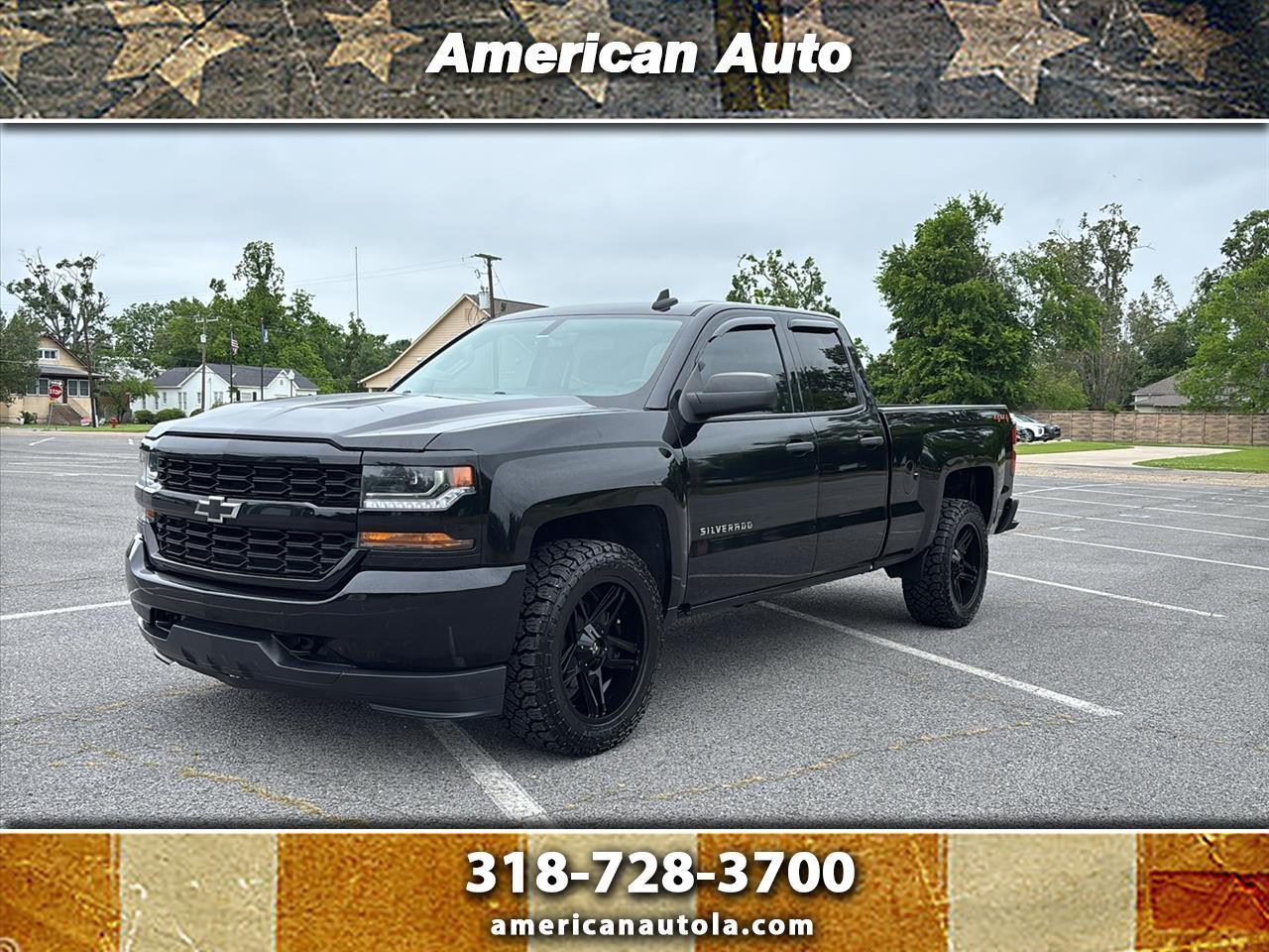 2018 Chevrolet Silverado 1500 Work Truck Double Cab 4WD