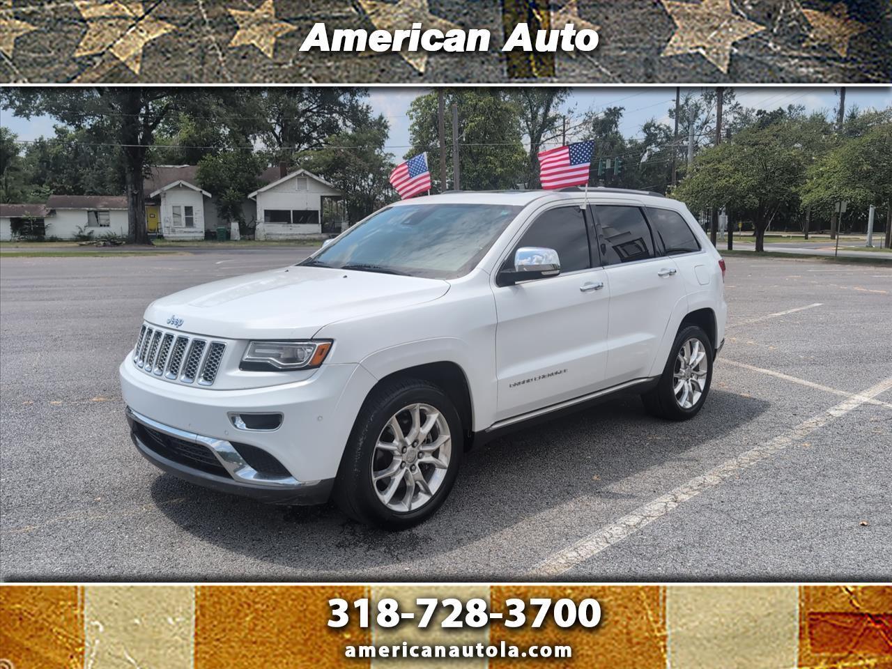 2014 Jeep Grand Cherokee Summit 4WD