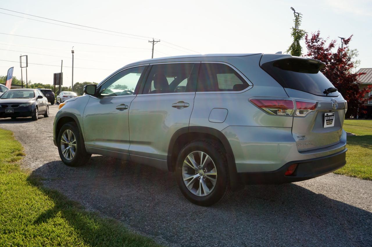 Toyota Highlander XLE AWD V6 2015