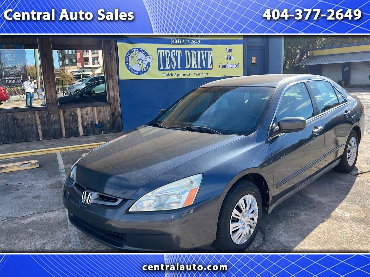 2005 Honda Accord LX sedan AT