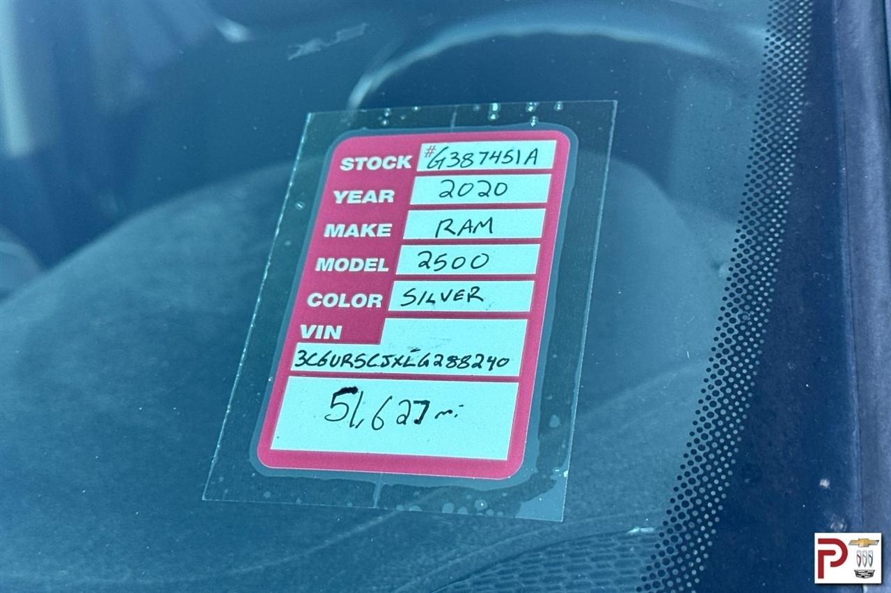 RAM 2500  2020
