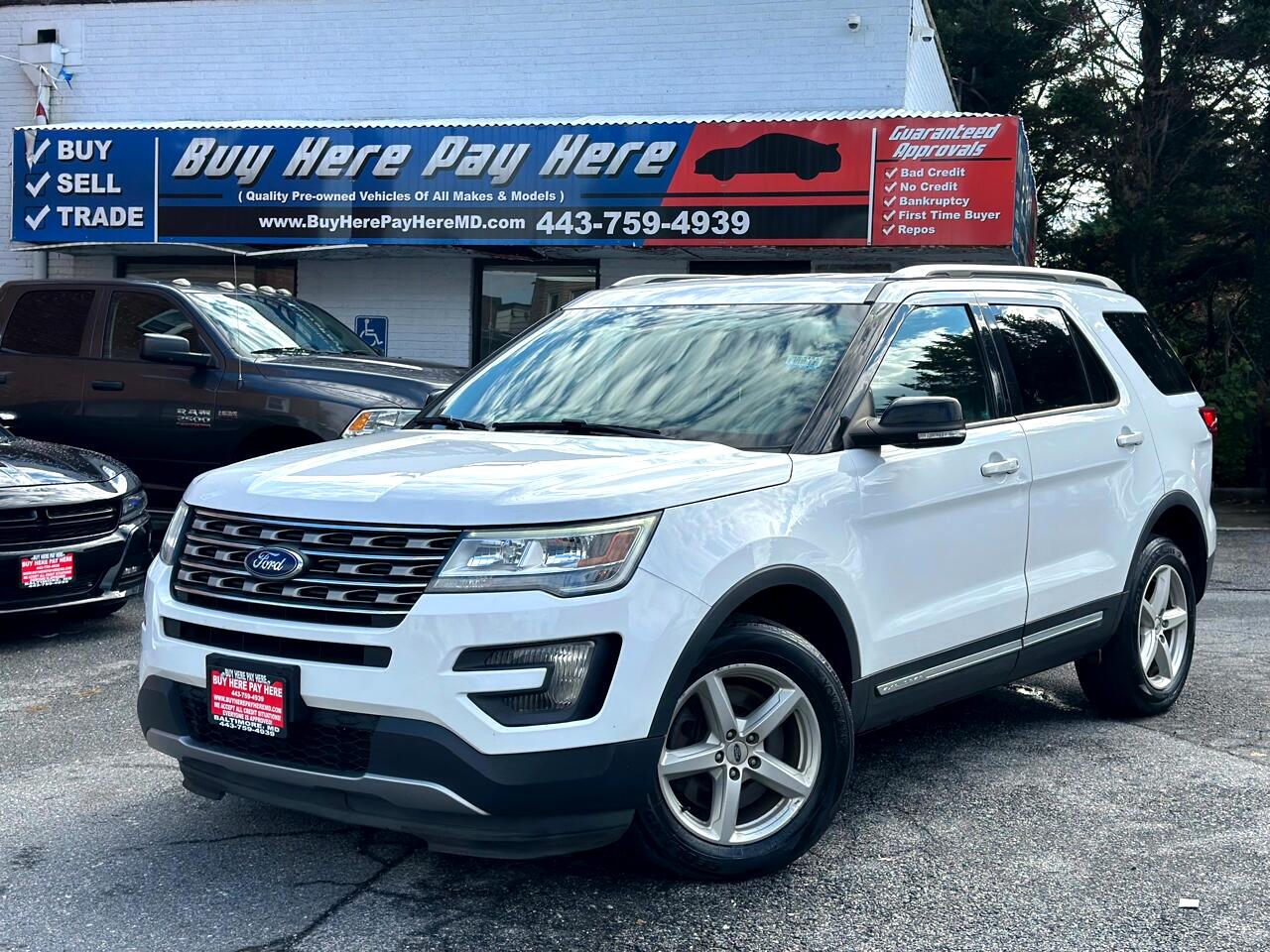 Used 2016 Ford Explorer XLT 4WD for Sale in Baltimore MD 21206 Buy Here