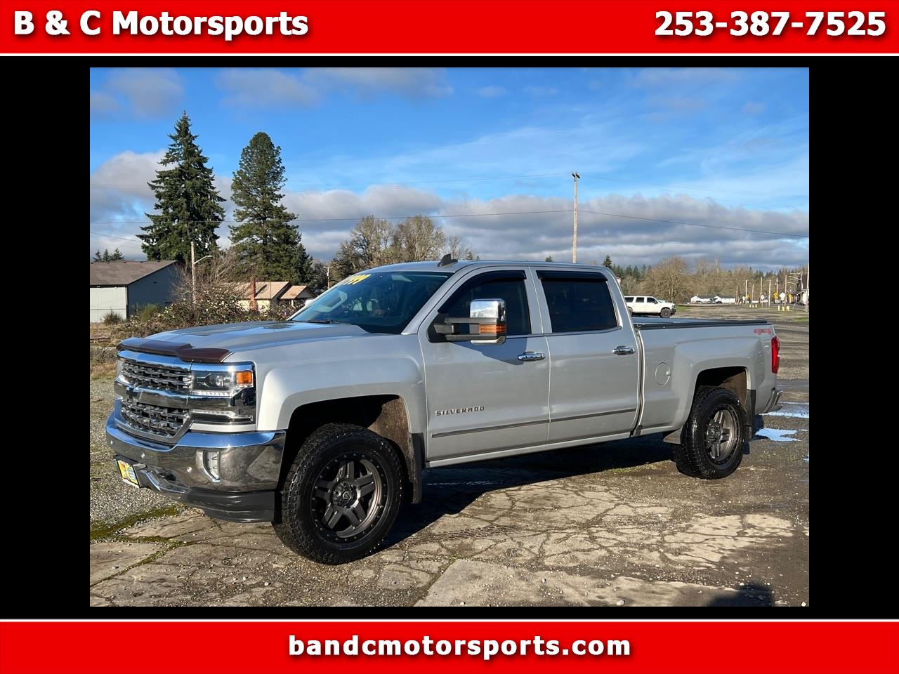 2016 Chevrolet Silverado 1500 4WD Crew Cab 153.0" LTZ w/1LZ