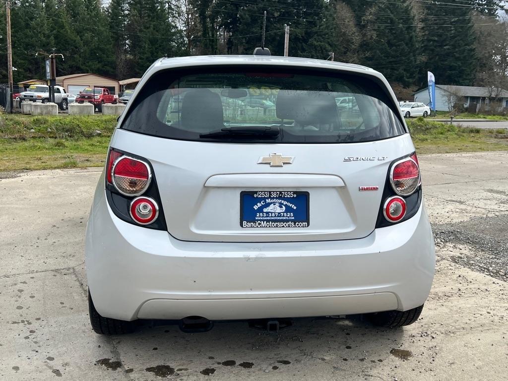 Chevrolet Sonic 5dr HB Auto LT 2016