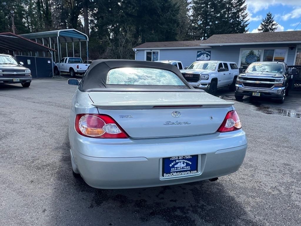 Toyota Camry Solara 2dr Conv SLE V6 Auto (Natl) 2002