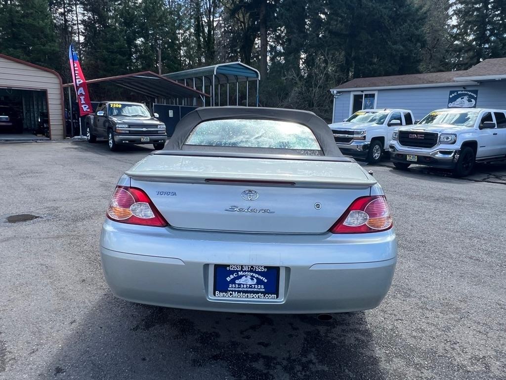 Toyota Camry Solara 2dr Conv SLE V6 Auto (Natl) 2002