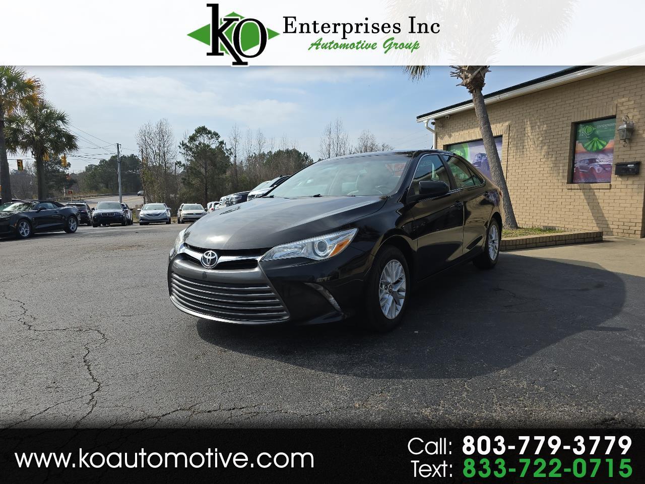 Toyota Camry 4dr Sdn I4 Auto SE w/Special Edition Pkg (Natl) 2016